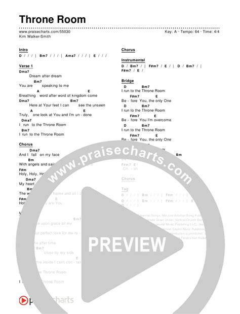 Throne Room Chords .